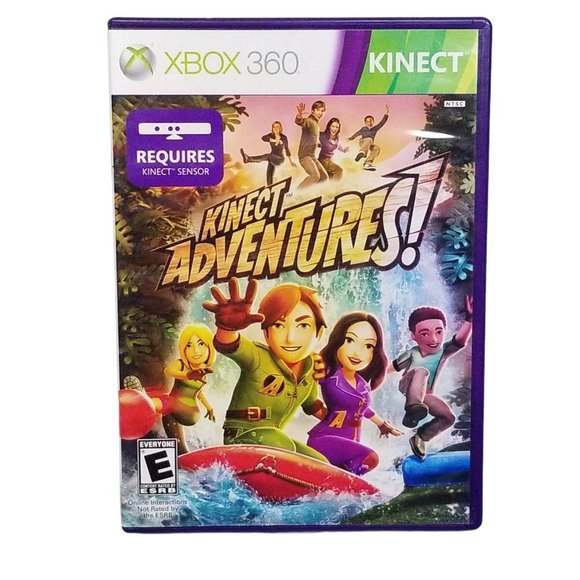 Microsoft Kinect Adventures Xbox 360 Game - Picture 1 of 6